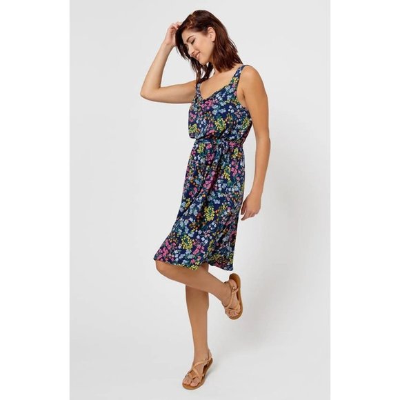 LEOTA Isla Sleeveless Floral Print Dress - NWT - Medium - Picture 5 of 5